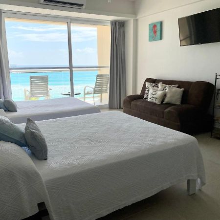 Salvia - Beachfront Studio Cancún Eksteriør billede